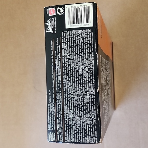 Harley-Davidson Collector Doll in Black and Silver - Picture 7 of 16